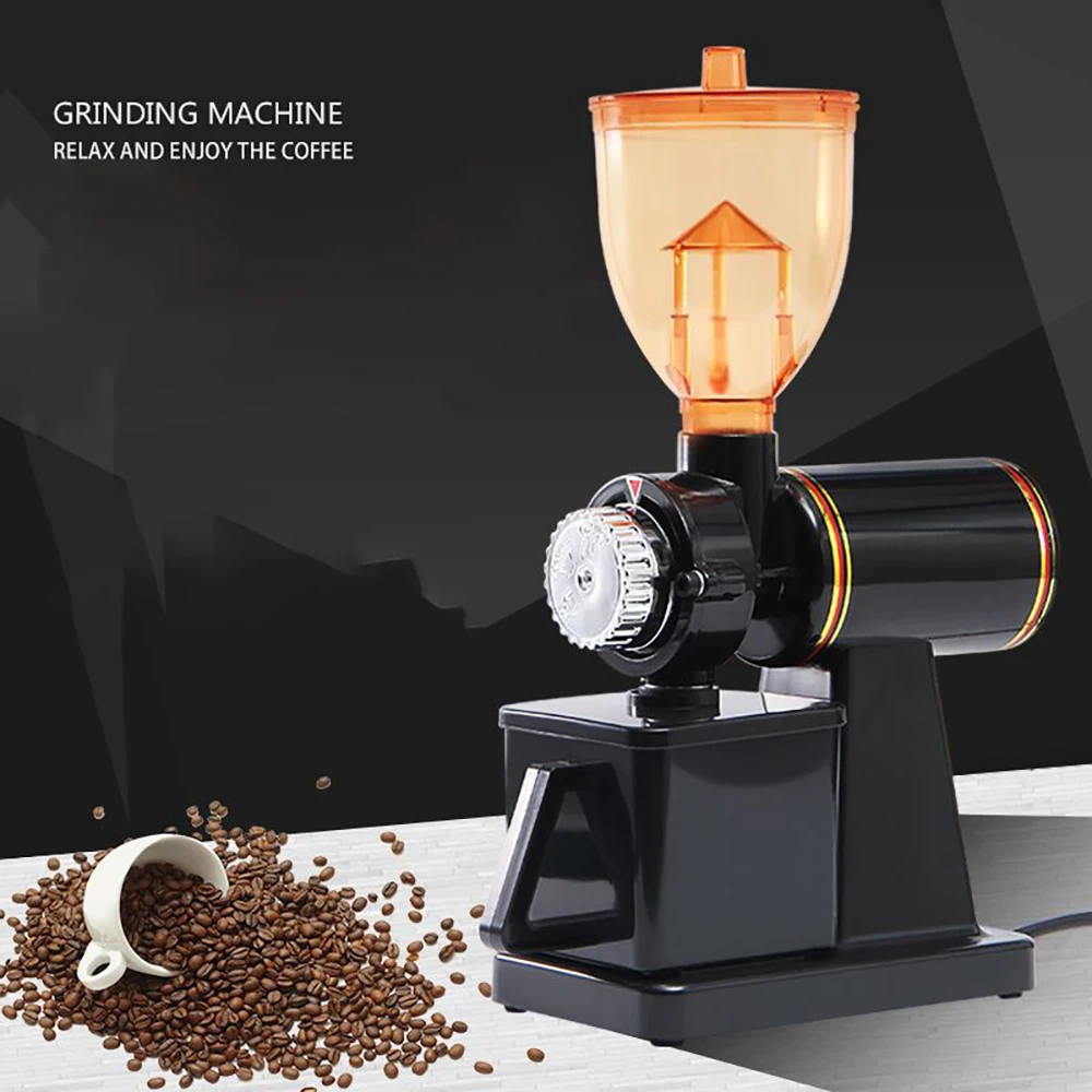 

220V/110V Electric Coffee Grinder Stainless Steel Espresso Coffee Grinder Machine Plane Sharpener Coffee Bean Grinding Machine