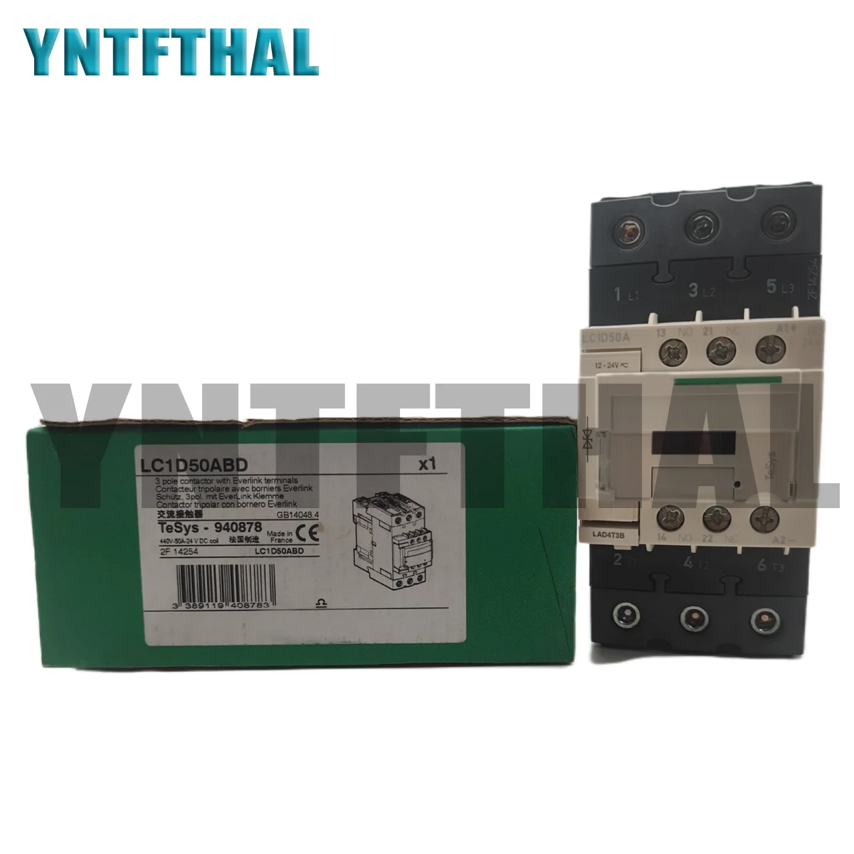 

Новый оригинальный контактор постоянного тока LC1D50ABD LC1D50ABD
