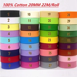 100% Cotton Bias tape, 20mm width 3/4