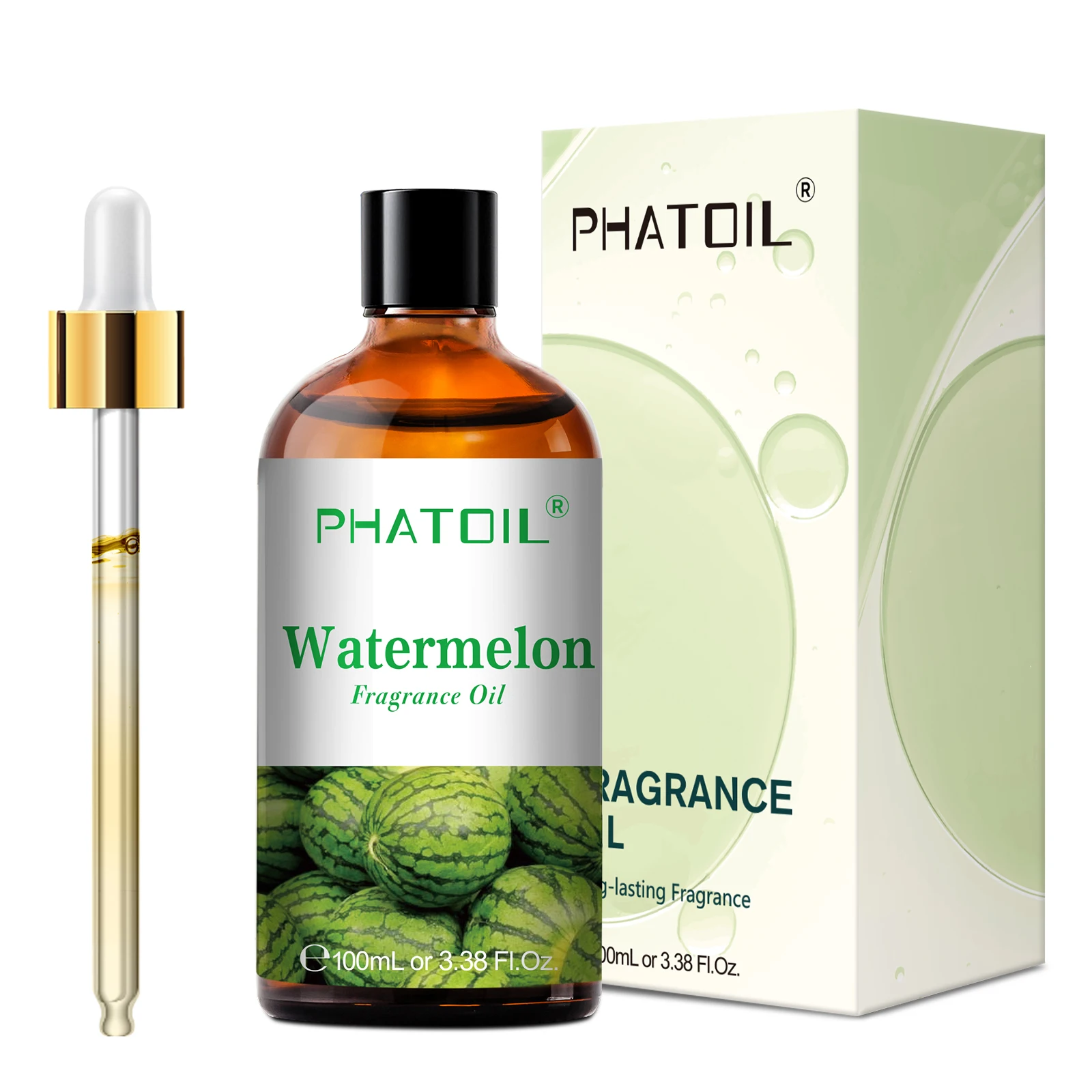 PHATOIL 100ml Fragrance Oil Cherry Coconut & Vanilla Mango Watermelon Strawberry Aromatherapy Oils For Diffuser Candle Making