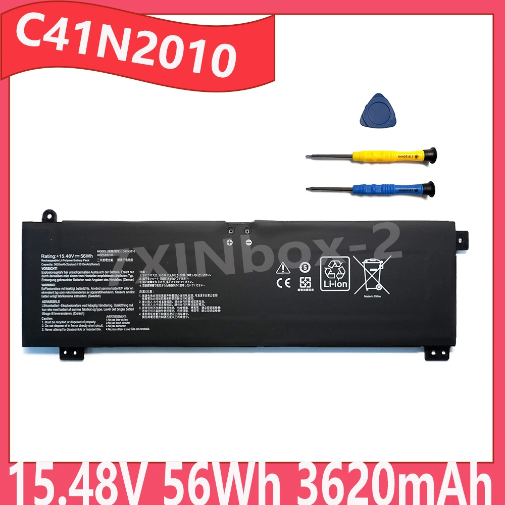 C41N2010 15.48V 56Wh 3620mAh OEM Laptop Battery For ASUS ROG Strix G15 G513IC G513IH G513QC G513QE G713QE Series