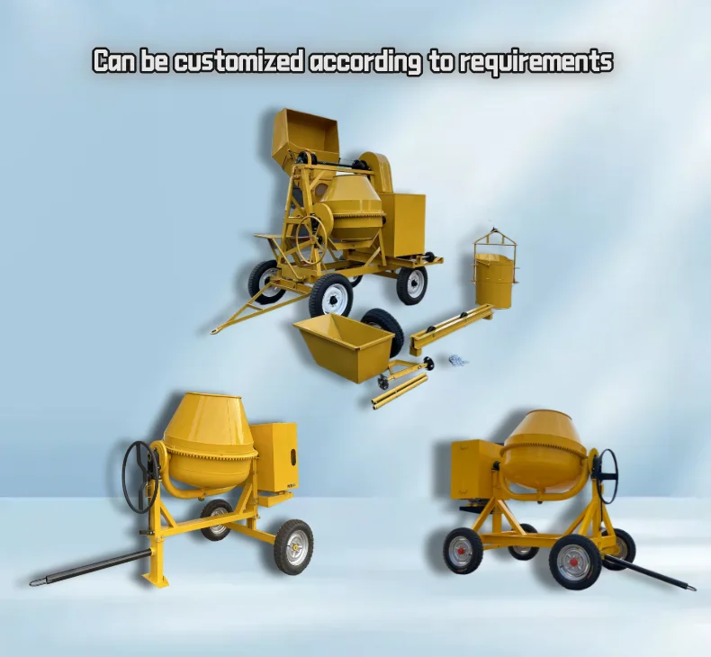 

Easy Operation New Concrete Mixer | High Productivity 8-10 M/h Low Fuel Consumption Fast Maintenance for Construction Projects