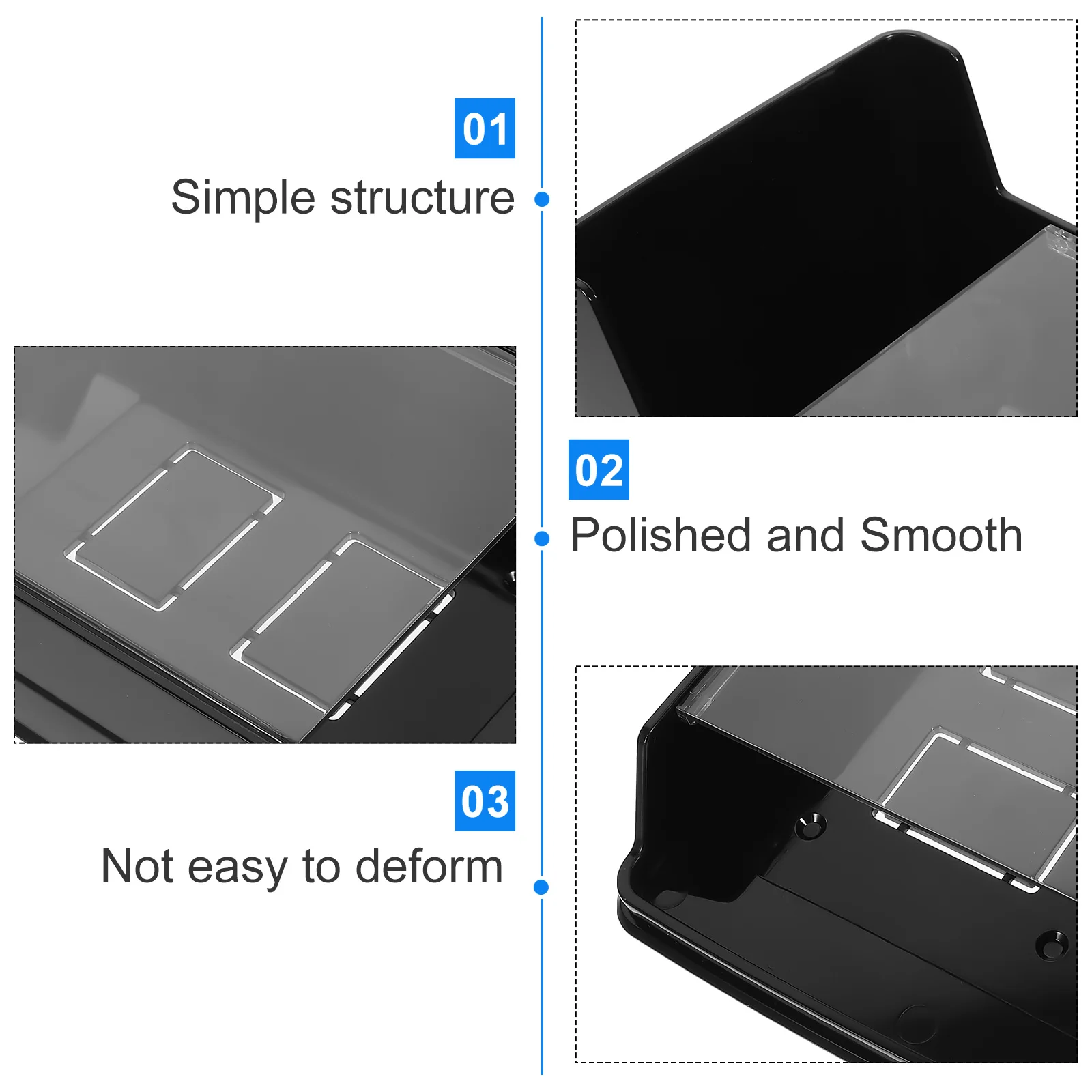 

Outdoor Doorbell Cover Weather Resistant Plastic Protector for Door Access Control and Attendance Machine Extended Lifespan