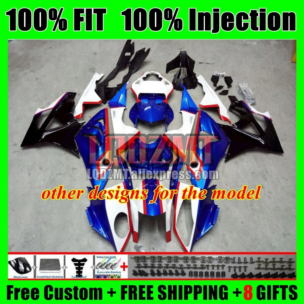 Injection For BMW S1000 S 1000 RR 1000RR 101No.1 S1000RR 09 10 11 12 13 14 Shark red 2009 2010 2011 2012 2013 2014 Fairings