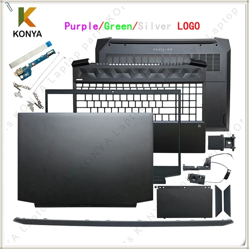 Imagen 1 del producto Nuevo Original para HP Pavilion 15-EC TPN-Q229 cubierta trasera LCD para portátil/bisel/reposamanos/cubierta inferior/teclado/pad táctil/bisagra/piezas