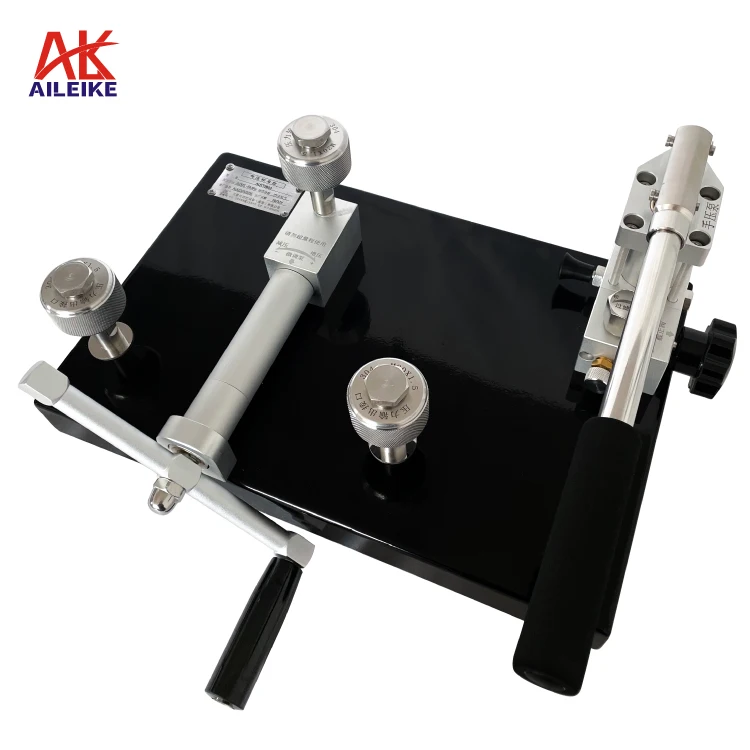 AILEIKE ALKT9603 Manual Vacuum Negative Pressure Test Gauge Calibrator Air Pressure Calibration Instrument Pressure Measurements