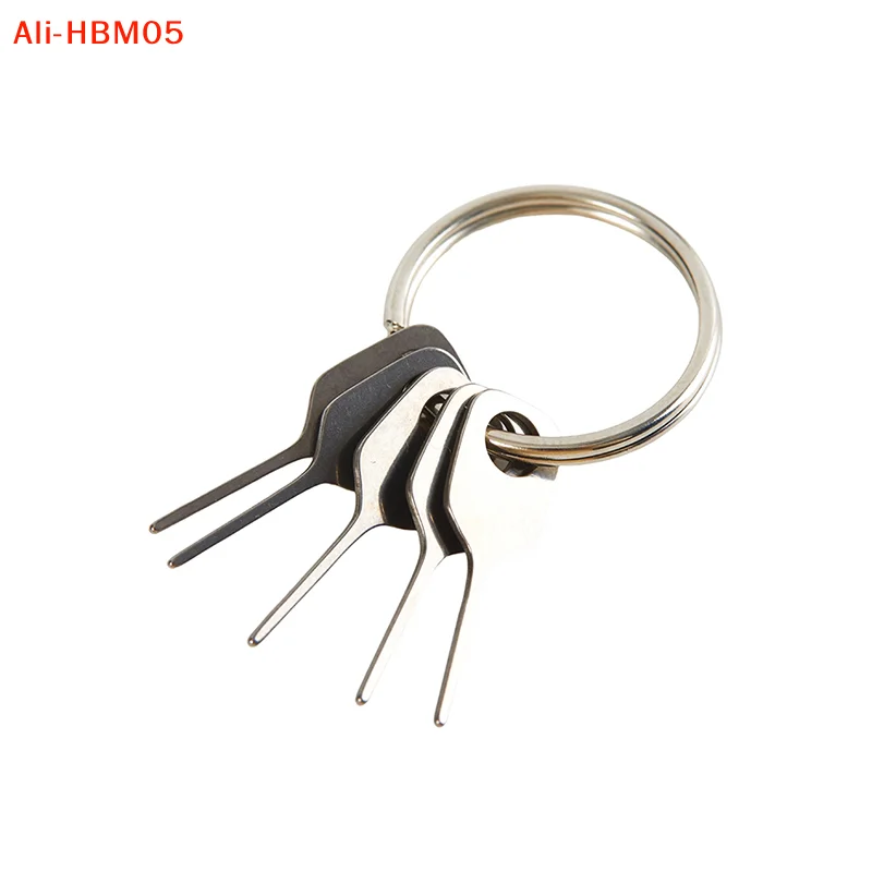 (HB05)5pcs/Set SIM Card Eject Pin Key Tool Needle SIM Card Tray Holder Eject Pin for Mobile Phone Key Tool Card Pin Needle