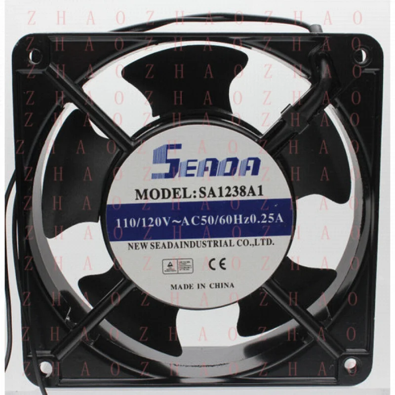 

L+ for Seada SA1238A1 Industrial Axial Fan 110/120V AC 0.25A 2 Wire 120x120x38mm