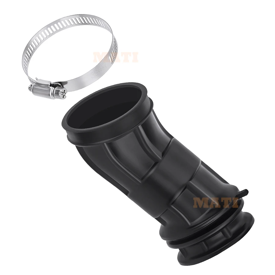 M MATI Air Box To Carb Boot Joint Duct w/ Clamp For Yamaha XT225 1992-2007 TTR225 1999-2004 3RW-14453-01-00