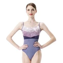 Ballet Costume Leotard for Diamond Velvet Mentor Body Suit Sling Gymnastics Leotard Performance Adult Aerial Yoga Costume