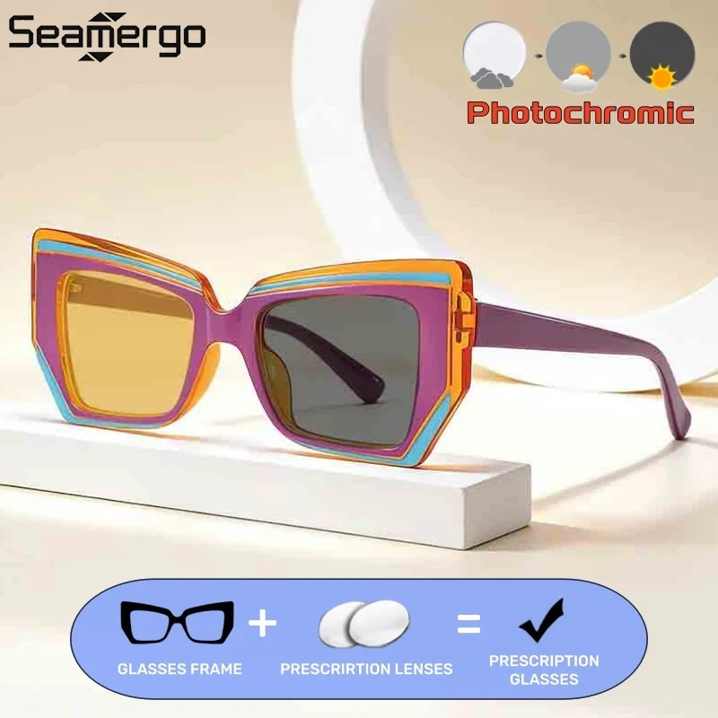 seamergo-large-art-frame-photochromic-prescription-glasses-customized-reading-myopia-luxury-designer-lenses-lady-and-gentleman