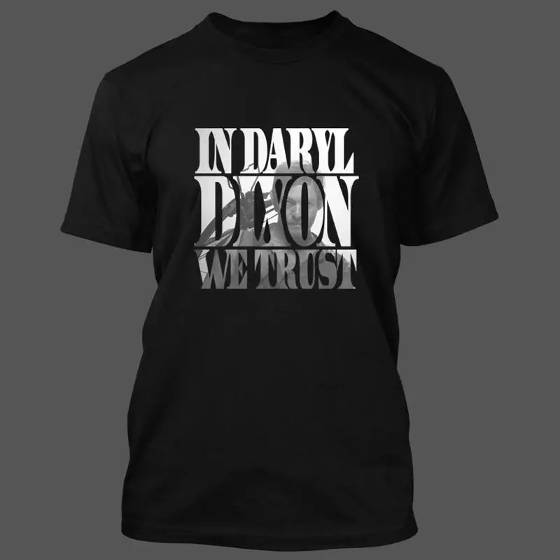 في داريل ديكسون نحن نثق - تي شيرت رجالي - The Walking Dead TWD Zombie # 205