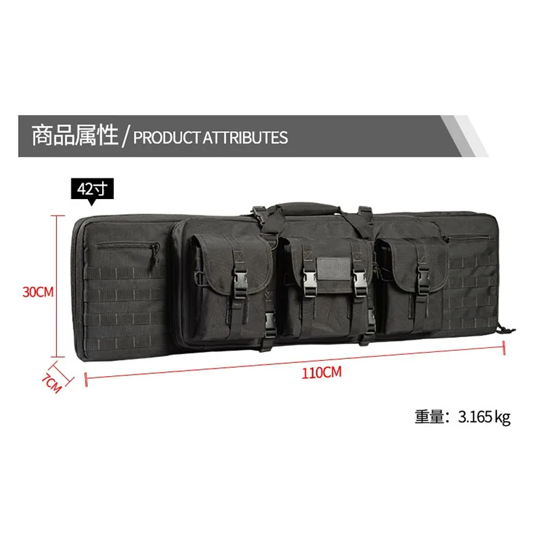 YAKEDA Hunting Bag Multifunctional Outdoor Sports Tactical Q Bag Handbag Camping Equipment Waterproof Fishing Bag Backpack