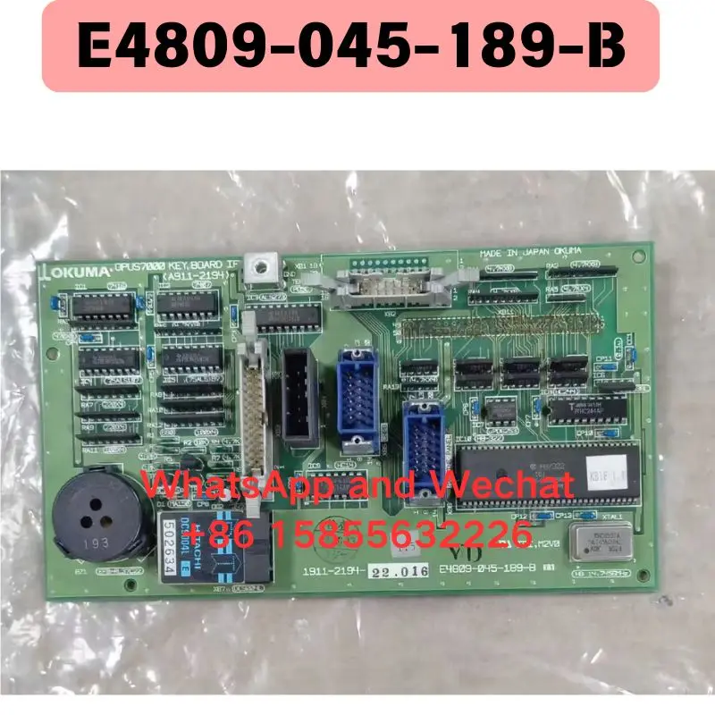 Used E4809-045-189-B Okuma circuit board Functional test OK