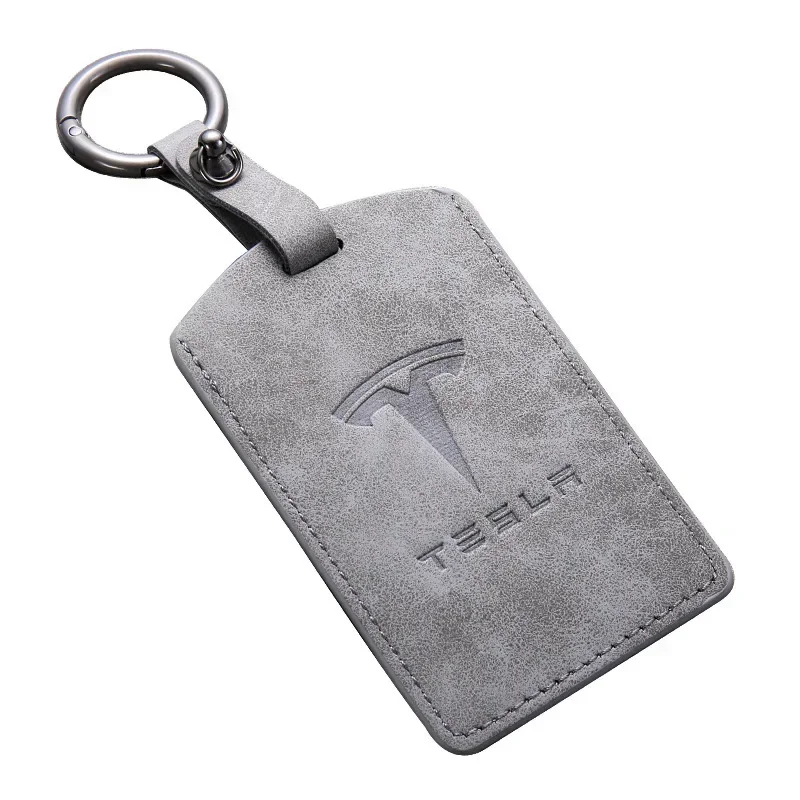 Car Smart Remote Key Card Cover Case Key Bag Shell Holder Protection For Tesla Model Y Model 3 2020 Keychain Styling Accessories