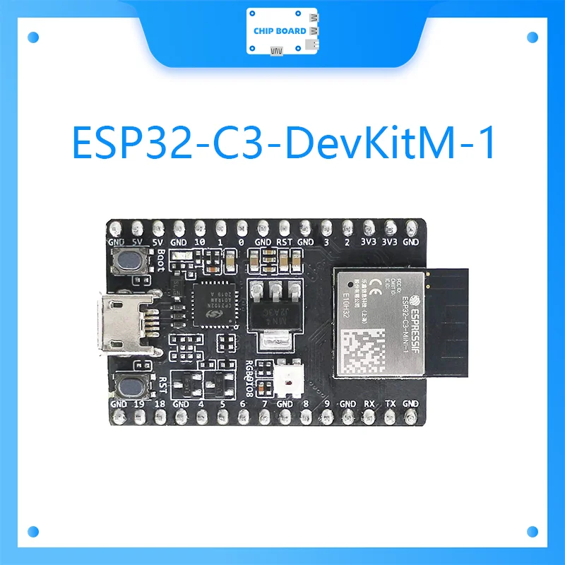 

ESP32-C3-DevKitM-1 (только инженерный образец) ESP32-C3 Genera