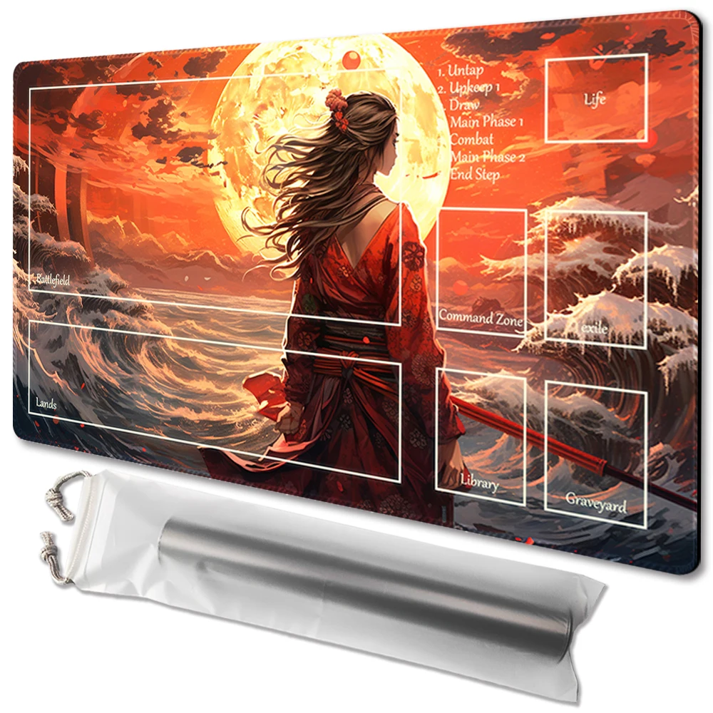 

Shion- Board Game TCG Playmat Table Mat Game Size 60X35 CM Mousepad Compatible for MTG CCG