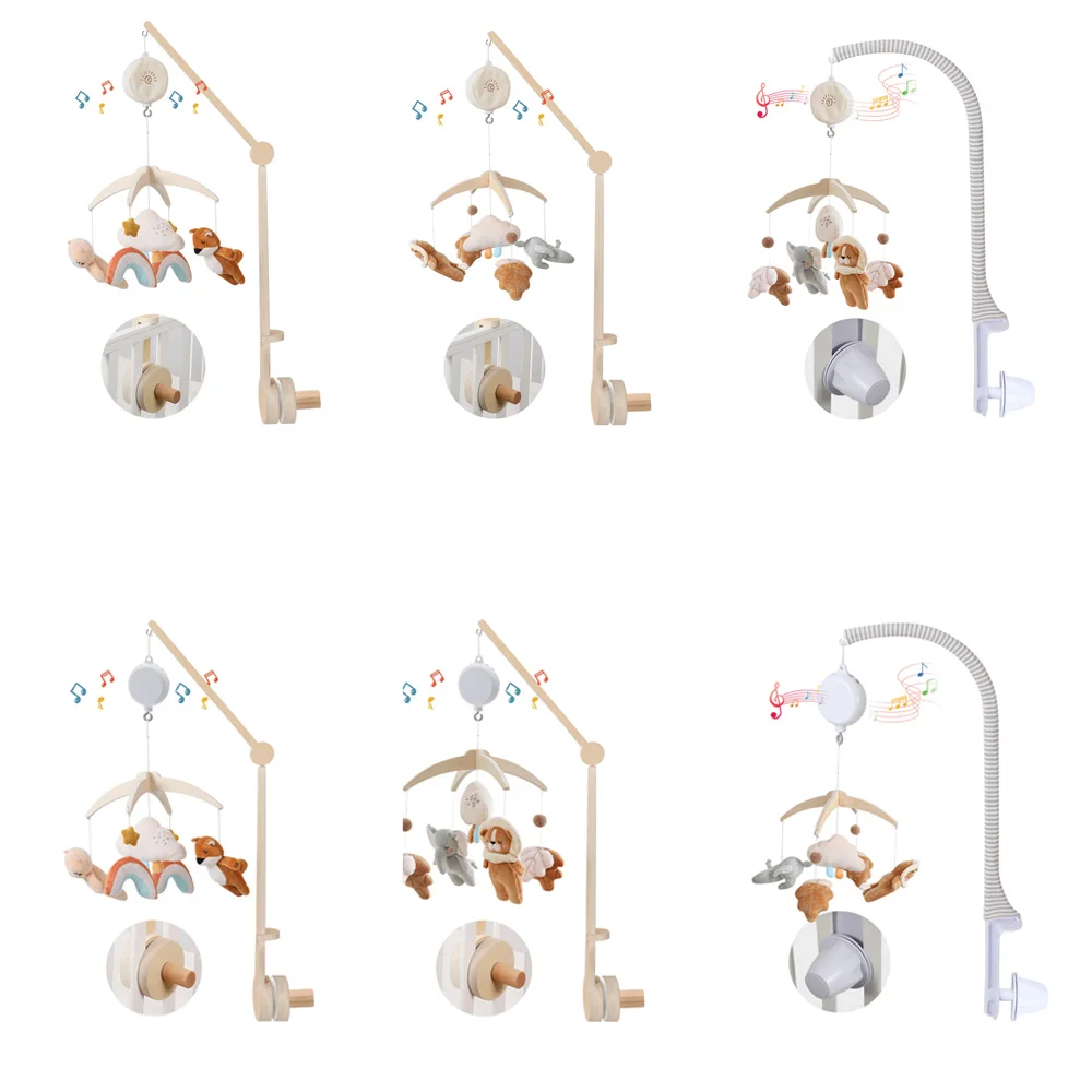 baby-crib-mobile-musical-bed-bell-with-crochet-rattle-wooden-soothing-music-box-hanging-bracket-for-newborn-0-12-months