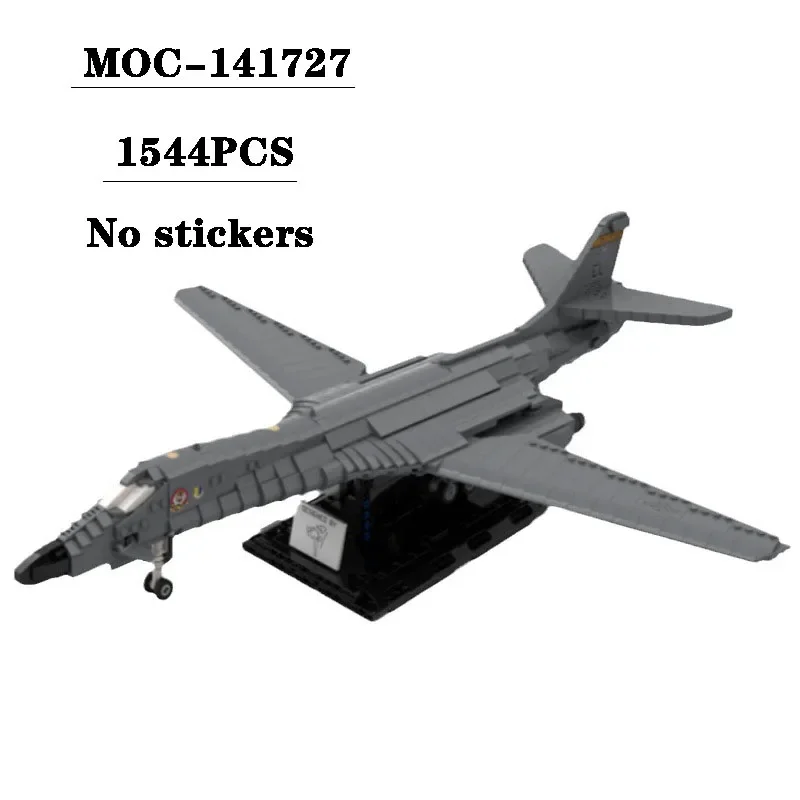 

Building Block Toys MOC-141727 Airplane Fighter Space Shuttle Toy Model 1544PCS Birthday Toys Kids ChristmasToys Gift Decoration