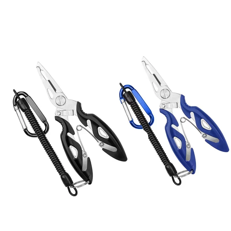 Multifunction Fishing Pliers Tools Accessories for Goods Winter Tackle Pliers Vise Knitting Flies Scissors Braid Set Fish Tongs