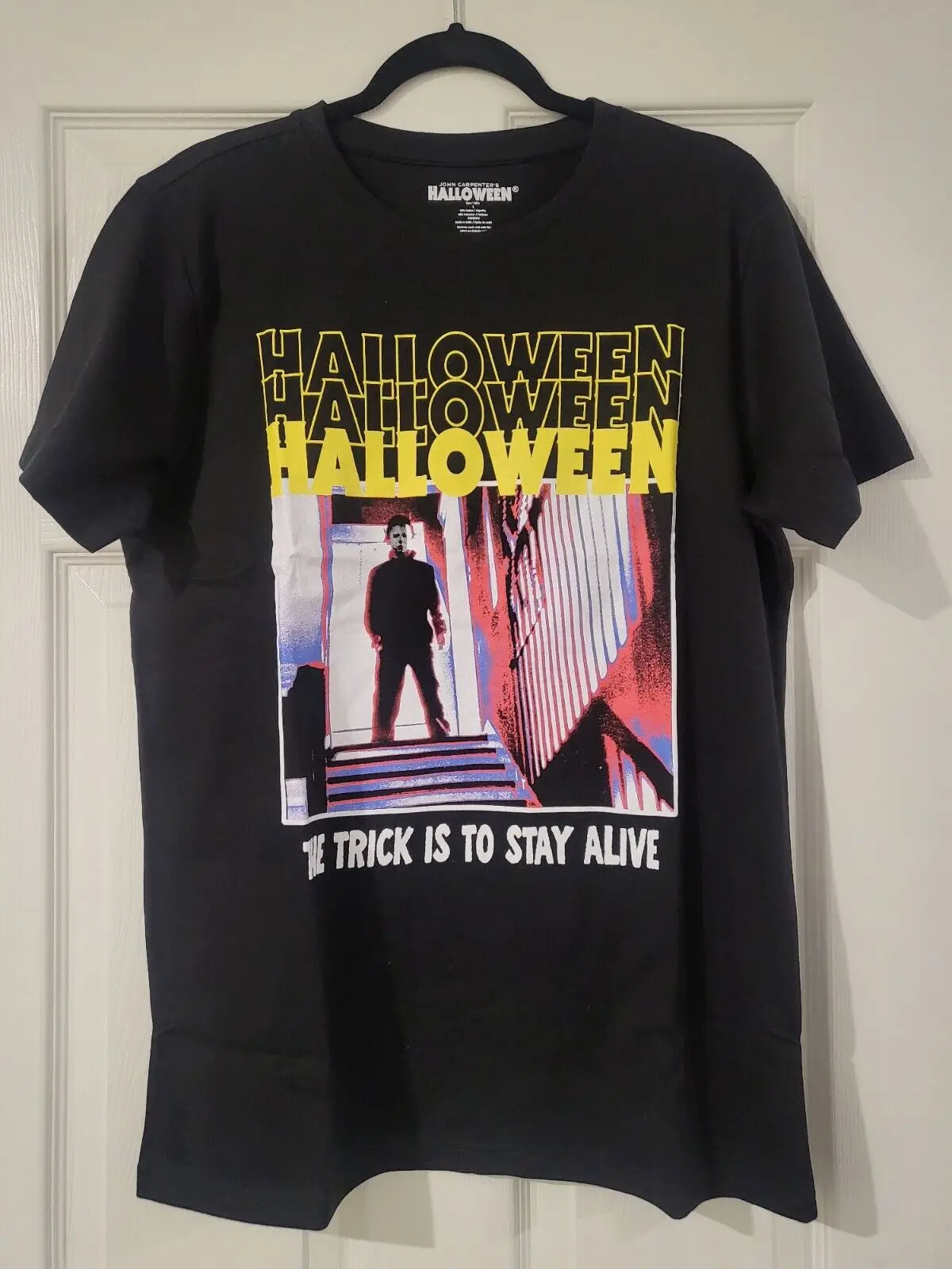 

Michael Meyers Halloween Unisex T-Shirt Size L NWT