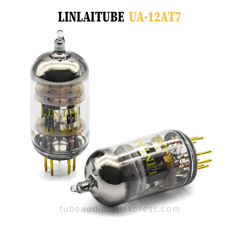New Linlaitube Electron Tube UA-12AT7 Repalce ECC81 Vacuum Tube for Audio Equipment