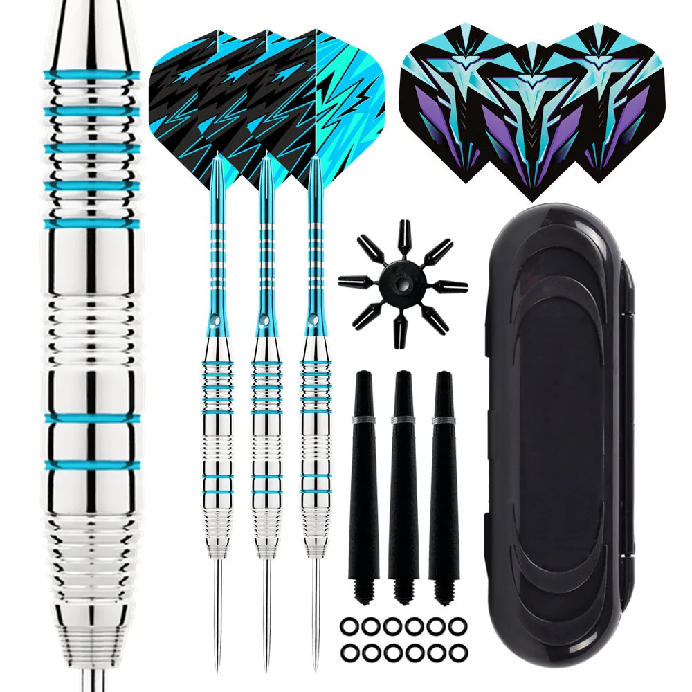 

3pcs Soft Dart Set Colorful Electronic Dart Needle with Protector Aluminum Rod Dart Keel Exquisite Gift Box Set Dart Needle
