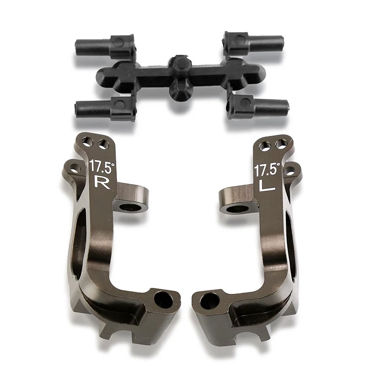 

2pcs Metal 17.5 Degrees C-Hub Carrier Caster Block IFW474 for Kyosho MP9 MP10 1/8 RC Car Upgrade Parts Accessories