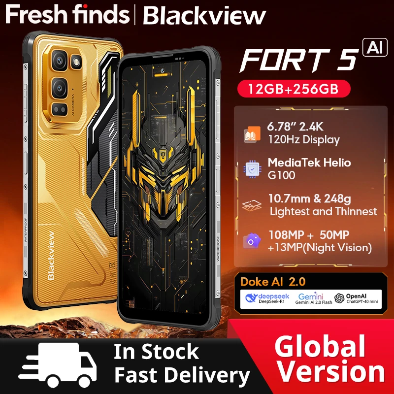 �y�Z�[�����z�y���E�����J�zBlackview Fort 5 ���M�b�h�X�}�[�g�t�H�� 6.78�C���` 2.4K�f�B�X�v���C �C���[�W���O�t���b�O�V�b�v 108MP�J���� 2W BOX�X�s�[�J�[ �g�ѓd�b
