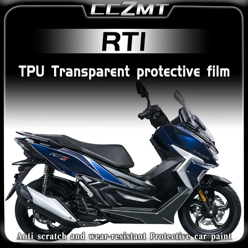 

For CYCLONE RT1 RT 1 2022 Invisible Car Cover Transparent Protective Film Scratch Repair Modified Accessories