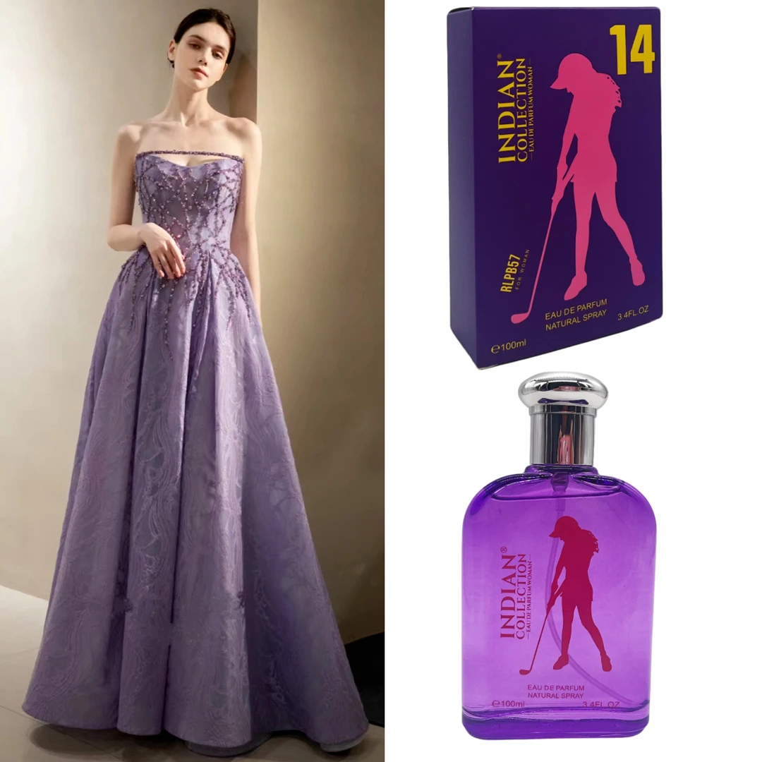 Purple golf 3.4oz, 100ml Original Women's Perfume Lasting Fragrance Original Gift Women's Perfume Spray Candy 100ml.