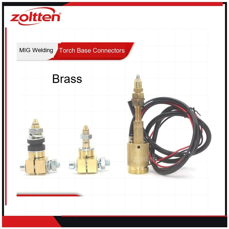 MIG Welding Torch Head Gas-Shielded Copper Connector Wire Guide Tip And Socket for Welding Equipment