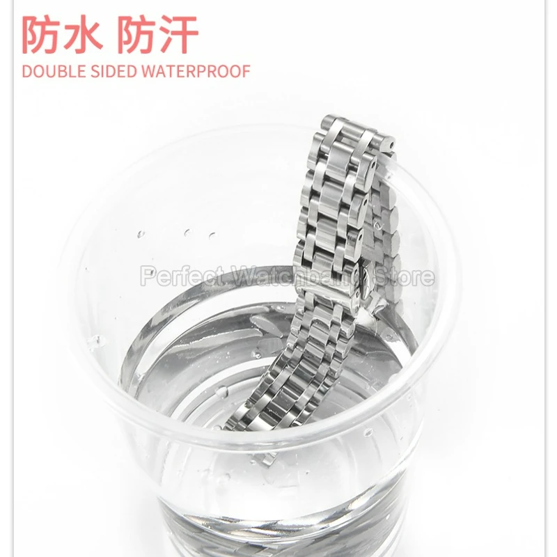 لتيسو بيليسيما سيدة صغيرة T126207A ملحقات ساعة من الفولاذ المقاوم للصدأ واجهة خاصة صلابة قوية عمر خدمة طويل