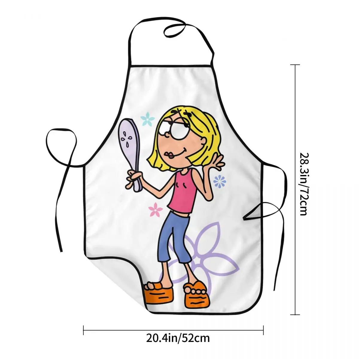 Lizzie Mcguire  Apron Chef Cooking Cuisine Tablier Waterproof Bib Kitchen Cleaning Pinafore for Women Men Gardening