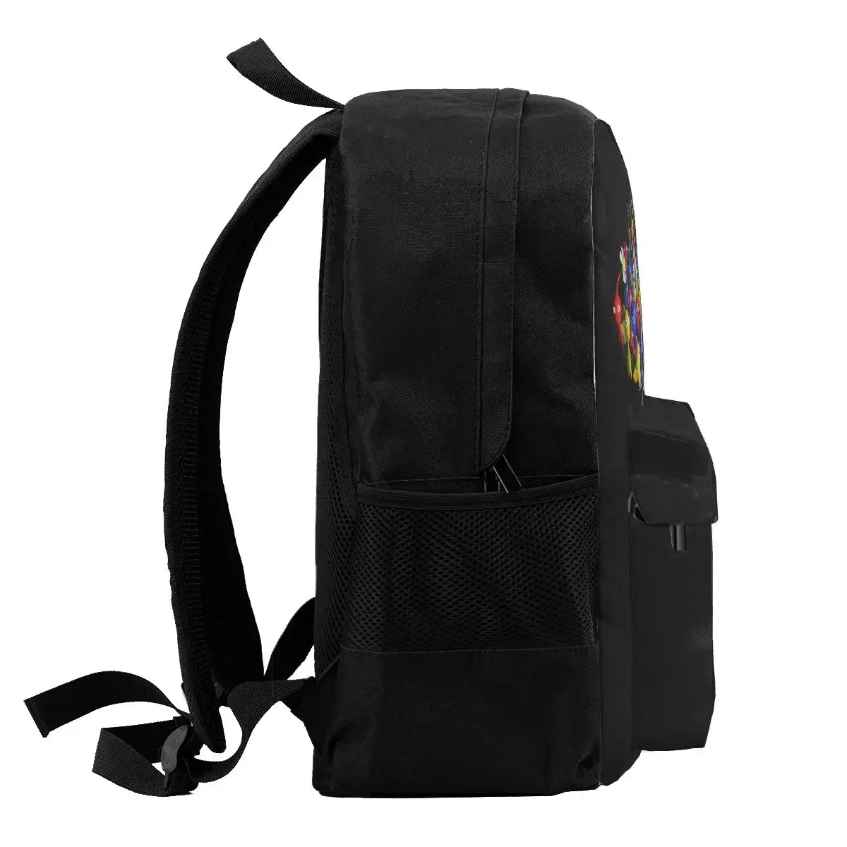 Pikmin Backpacks Boys Girls Bookbag Students School Bags Cartoon Kids Rucksack Laptop Rucksack Shoulder Bag Large Capacity