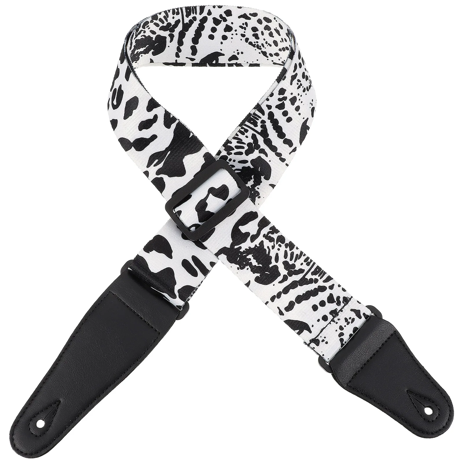 

Adjustable Shoulder Strap Durable Polyester Strap For Electric Guitar Comfortable Instrument Belt Practical Guitar Sling For