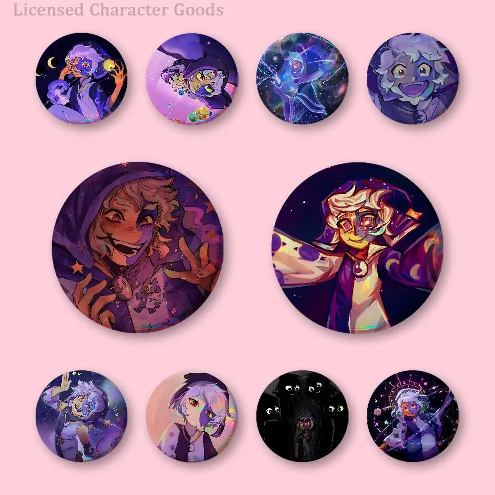 C-Collector Badges Round Nijigen Otaku Culture IP peripheral products  58mm 44mm 32mm 75mm 25mm Mini