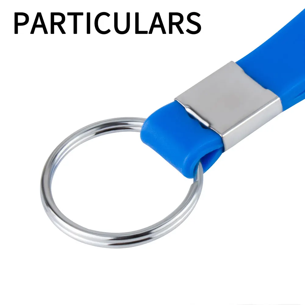 Luminous Keyring Rubber Pendant Strap Keychain Car Logos Accessory For Ford Fiesta Focus 2 MK4 Mustang Ranger Kuga S-MAX Transit #4