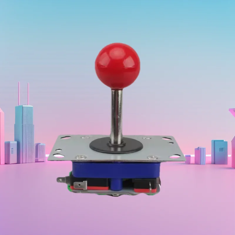 Arcade Machine Parts Red Balltop Game Stick Fighting Game Machine Joystick