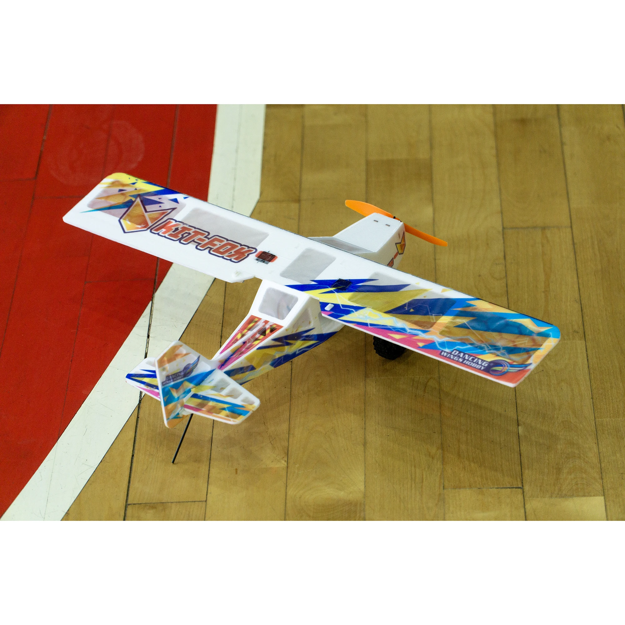 KIT-FOX V2025 RC-Flugzeug-Kit 570 mm, EPP-Schaum-DIY-Montagemodell – Hochleistungs-Miniflugzeug für Anfänger und Bastler – Detail 12