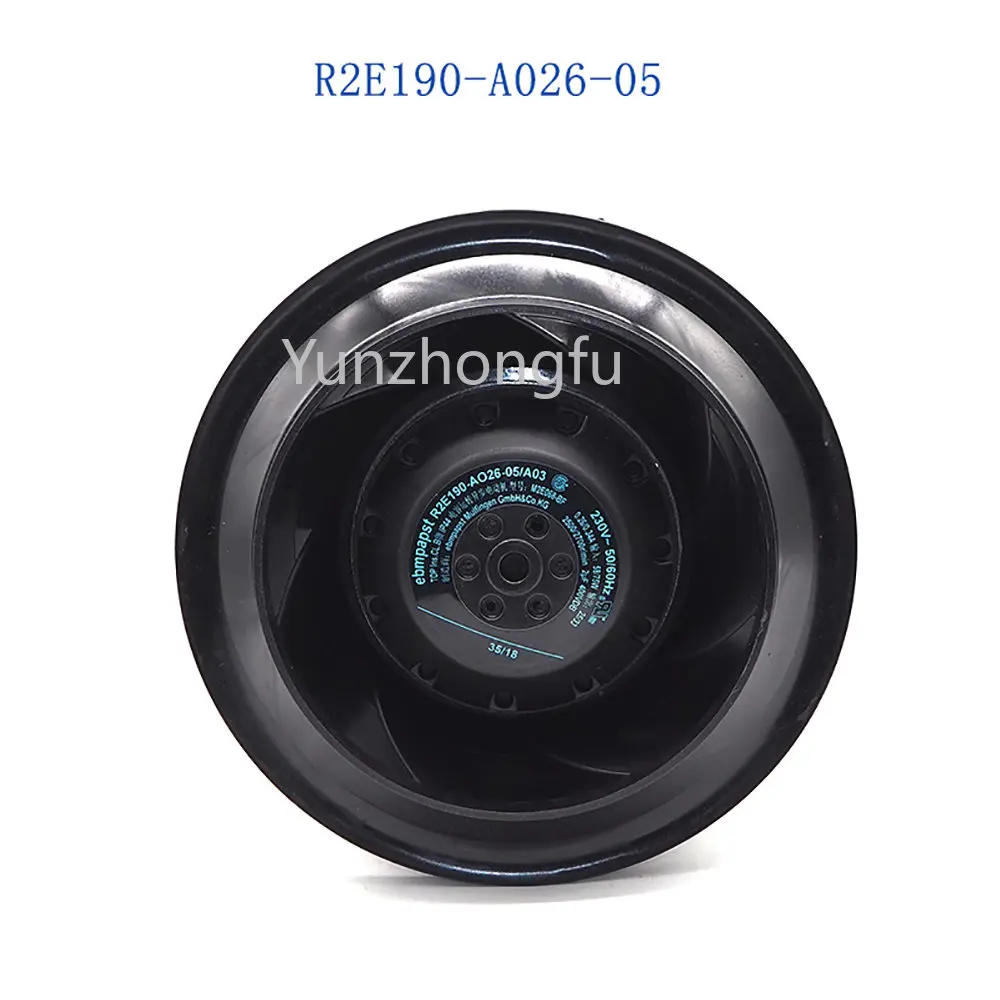 0.26/0.34A 2500/2700RPM Y R2E190-AO26-05 230V AC Centrifugal Fan