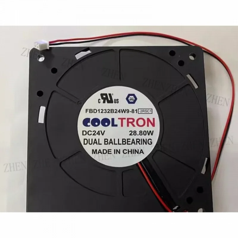 

Y 1PCS FBD1232B24W9-81 DC24V 28.8W 2-Pin Inverter FOR Cooling Fan