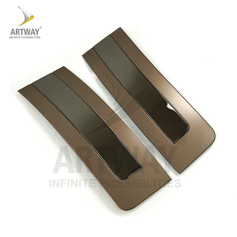 

Exterior Accessories High Quality Fender Grille Side Air Vent Cover For Range Rover 2023 Black Chromium