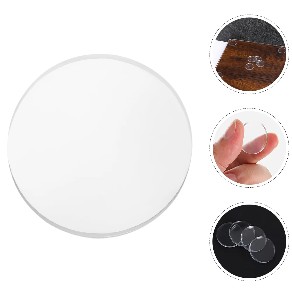 

40pcs Glass Table Bumper Pads Non Slip Furniture Bumpers Transparent Cabinet Bumper Spacers Wear Resistant Anti Slip Pads For