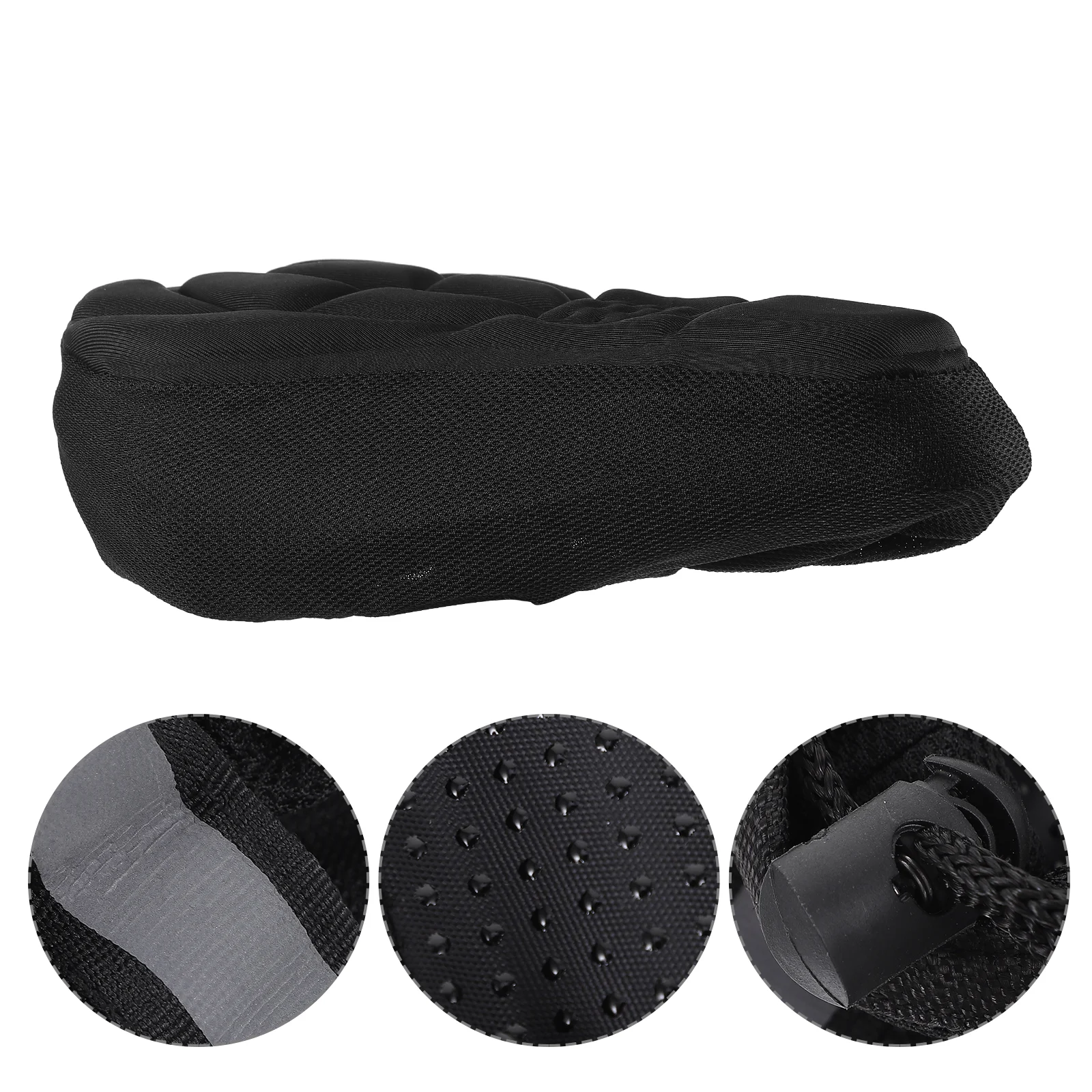 Hip Refreshing Bike Seat Cushion Fabric and Cotton Saddle Cover Narrow Front Sides