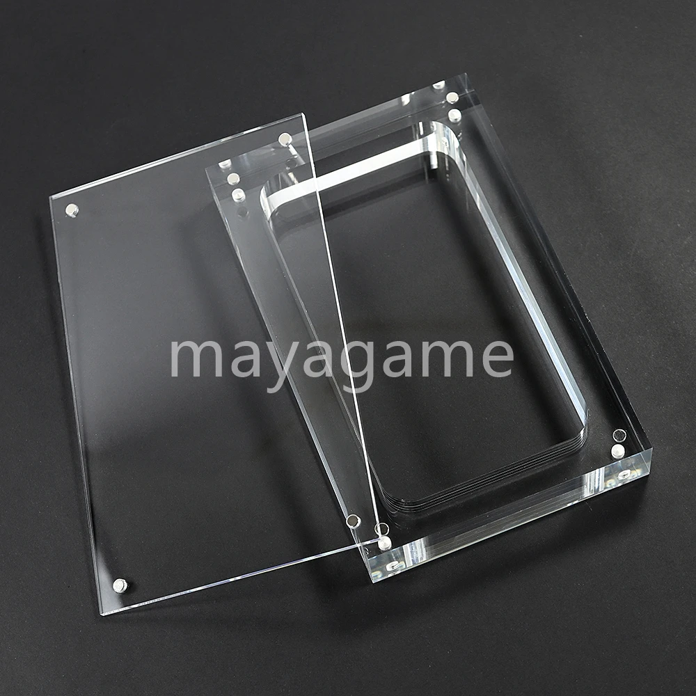 1pc Vitrine transparente Acryl Box Protector für nintendo neue 2ds xl/2dsll Sammel boxen Aufbewahrung spiel Shell Case