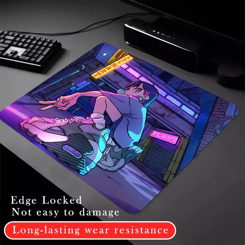 Z-Zutomayo D-DarkenS ART Mouse Pad Rubber Small mouse pad CSGOs desktop computer office keyboard e-sports ROGs game