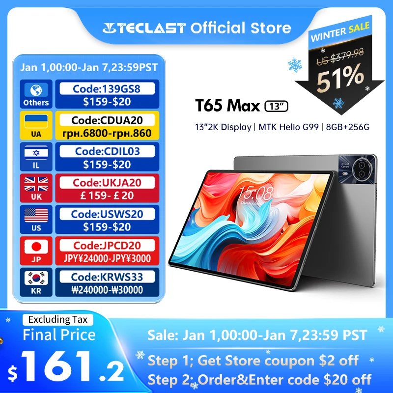 【World Premiere】Teclast T65 Max 13