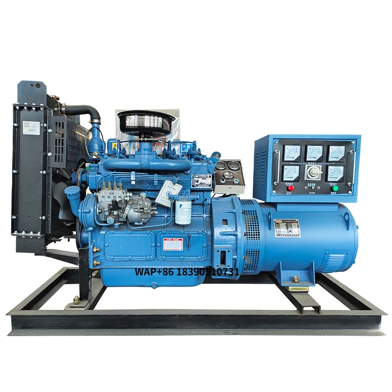 

50HZ 3 Phase 40kw Generator 50KVA Open Frame Generator Set Farm Specific,