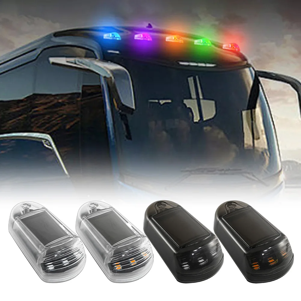 Car Decoration Punch-Free LED Lights 7 Colors Lights Anti-Corrosion Materials Dusk Dawn Sensor Long-Lasting Solar Power